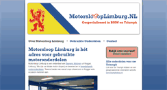 Desktop Screenshot of motorslooplimburg.nl